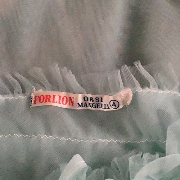 RHODIATOCE FORLION ORSI MANGELLI VINTAGE PEIGNOIR SET - Picture 11 of 11